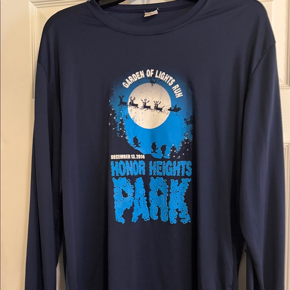 Sport-Tek Navy Blue Long Sleeve Tee